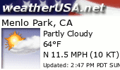 Click for Forecast for Menlo Park, California from weatherUSA.net